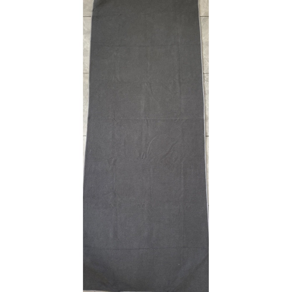 IUGA Yoga Mat Towel 72"x24" Non Slip Microfiber Gray Absorbent for Hot Yoga - Picture 7 of 7
